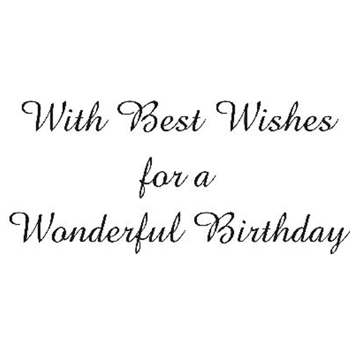 With Best Wishes