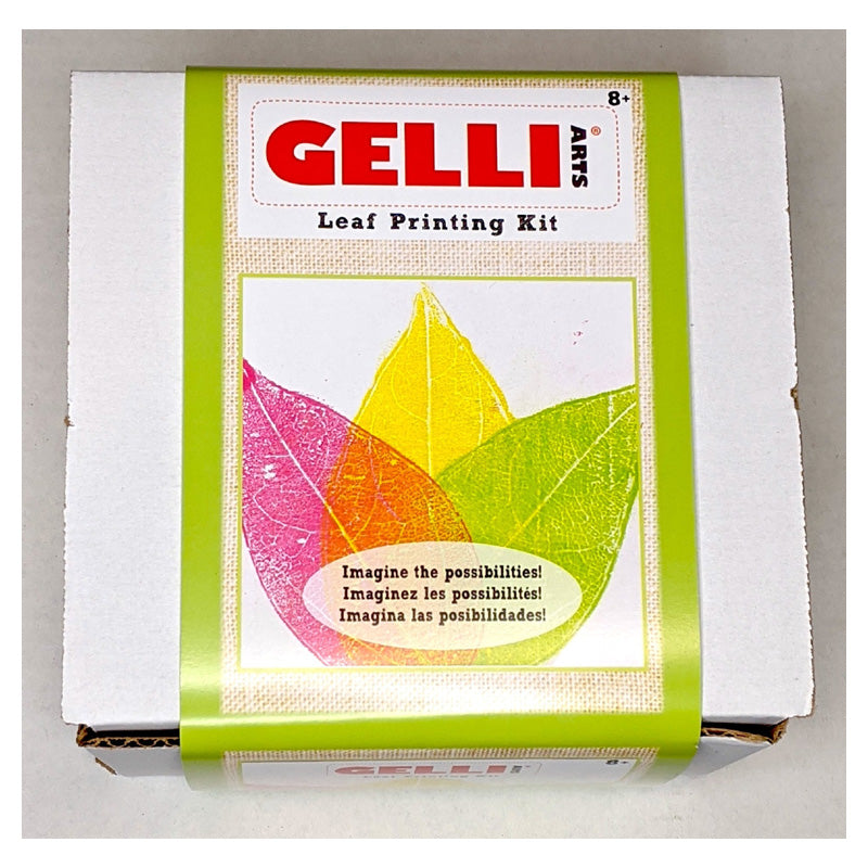 Gelli Arts Leaf Printing Kit