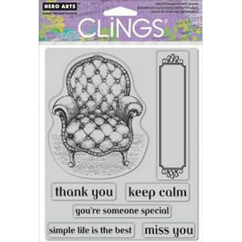Hero Arts Keep Calm (7) - Clings