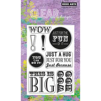 Hero Arts This Is Big - Clear Stamps