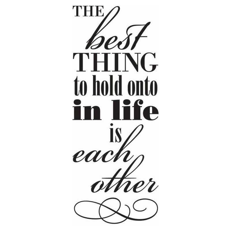 Hampton Art 7g Best Thing Is Each Other