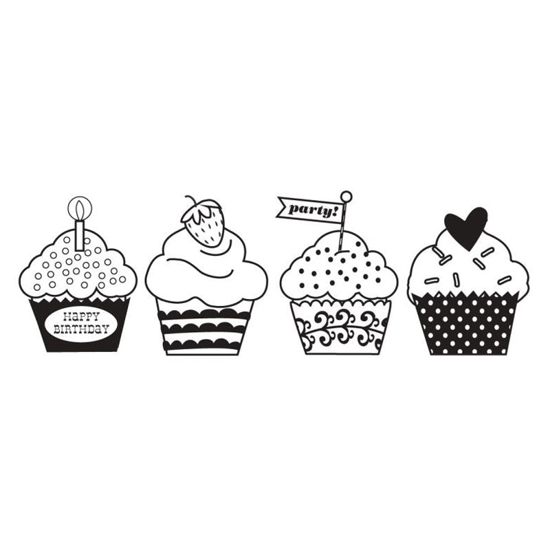 Hampton Art Hf Cupcake Row