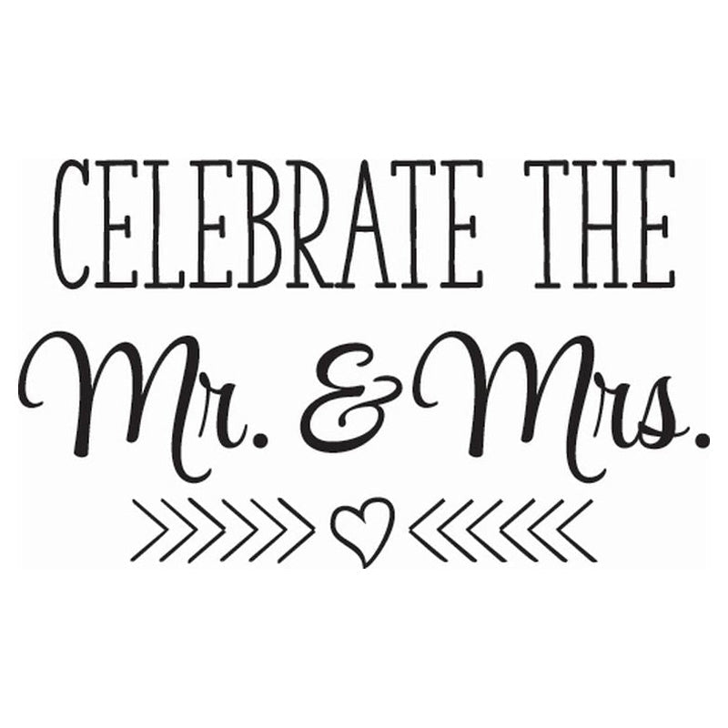 Hampton Art Hf Celebrate Mr & Mrs