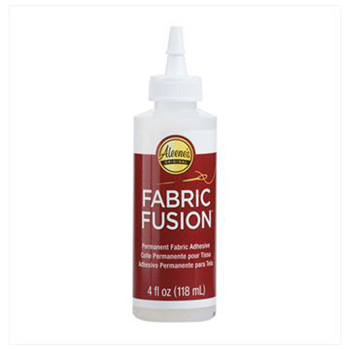 Aleenes Fabric Fusion Permanent Fabric Adhesive 4oz
