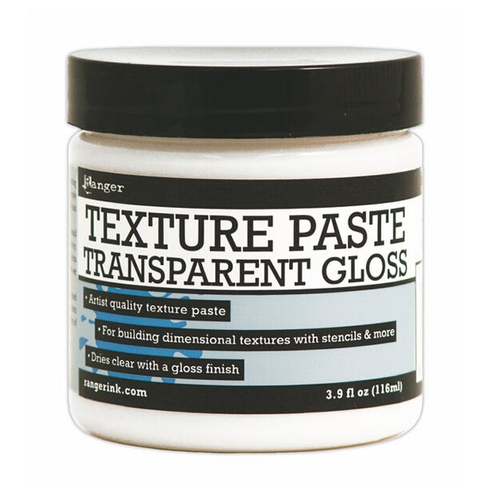 Ranger Texture Paste Transparent Gloss 4oz