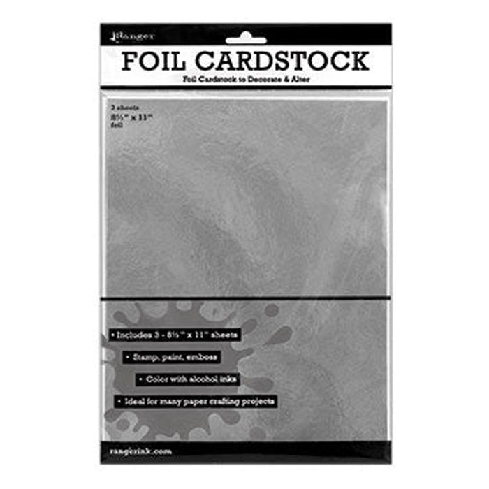 Ranger Cardstock Silver Foil