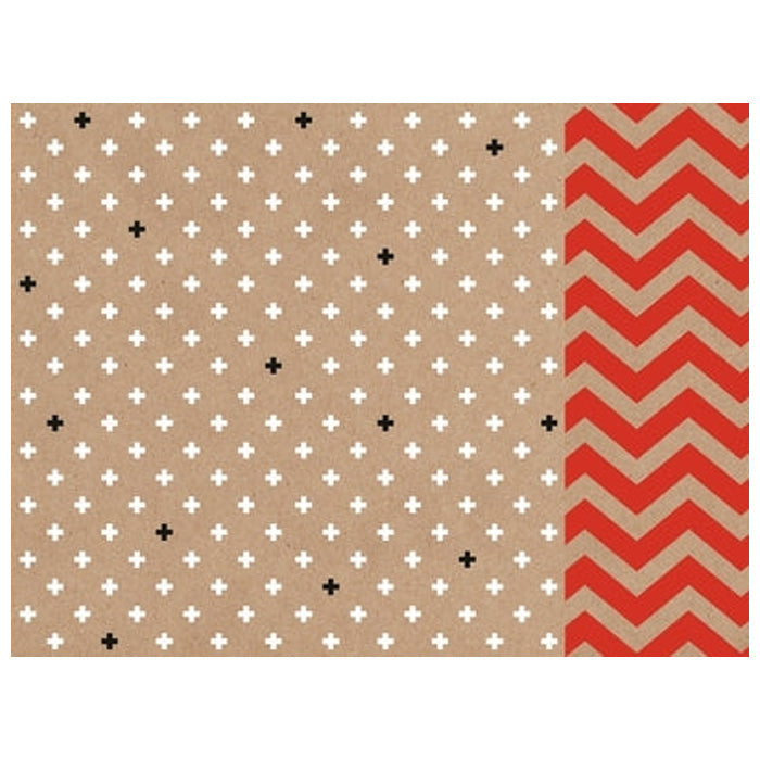 Kaisercraft 12x12 Scrapbook Paper Crosses Packs Of 10 Sheets