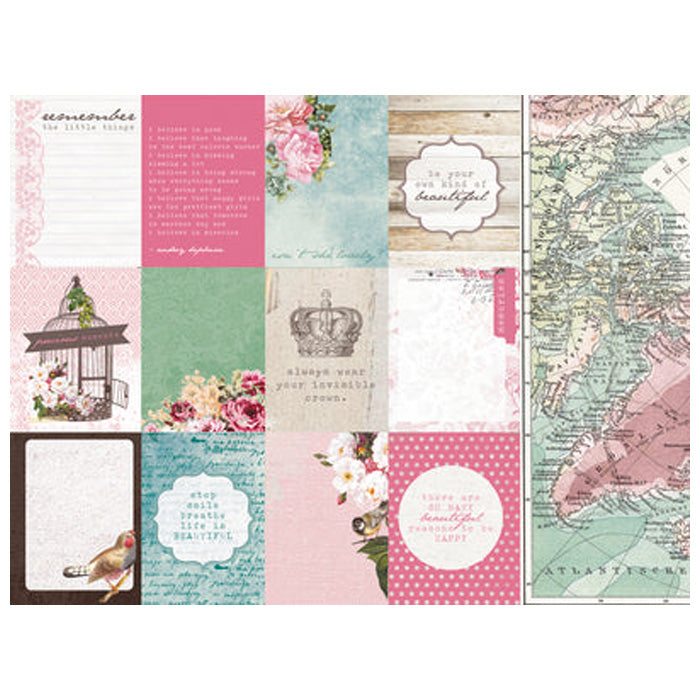 Kaisercraft 12x12 Scrapbook Paper - Lass Packs Of 10 Sheets