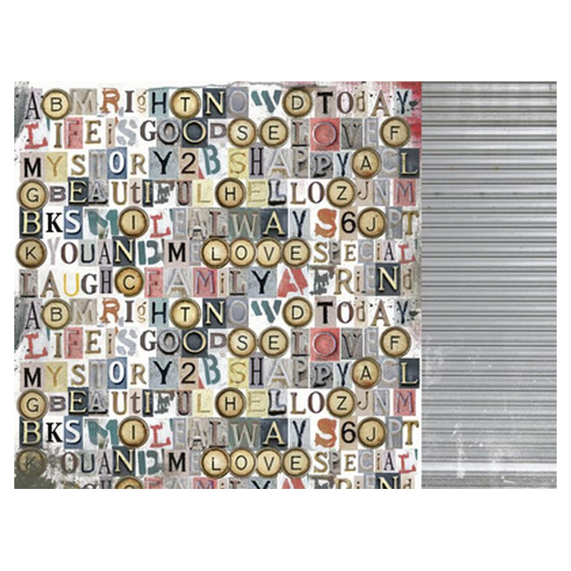 Kaisercraft 12x12 Scrapbook Paper Garage Packs Of 10 Sheets