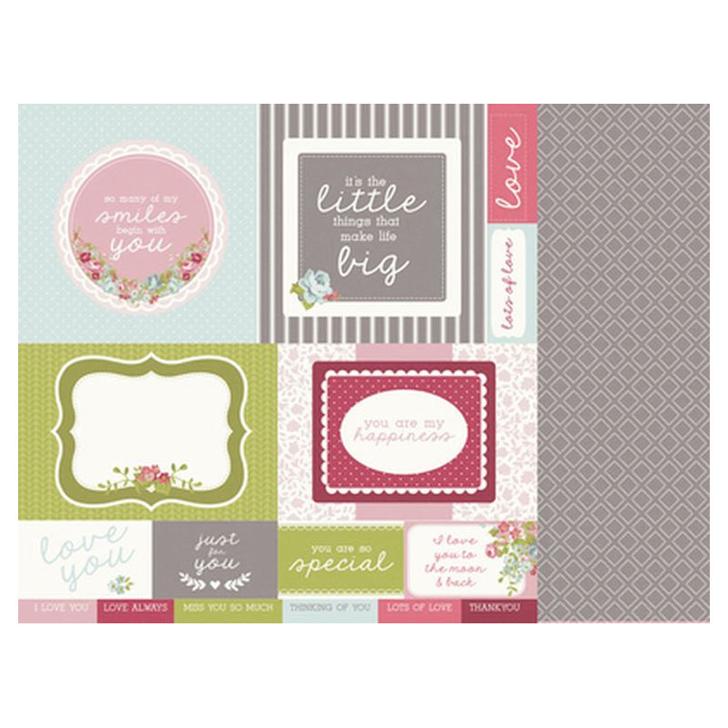 Kaisercraft 12x12 Scrapbook Paper - Gate Packs Of 10 Sheets