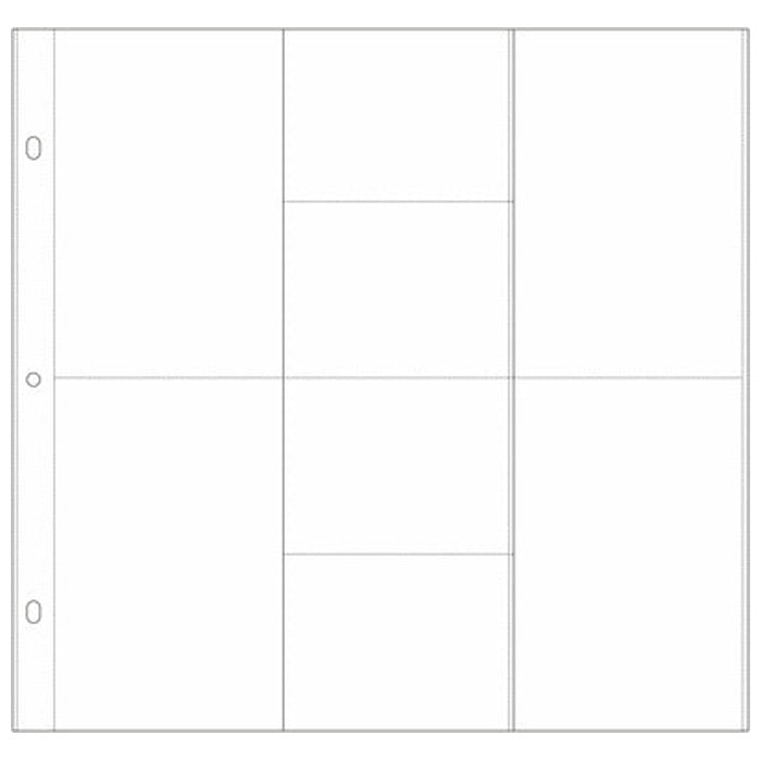 Kaisercraft 12x12 Multi Pocket Pages For D-rings