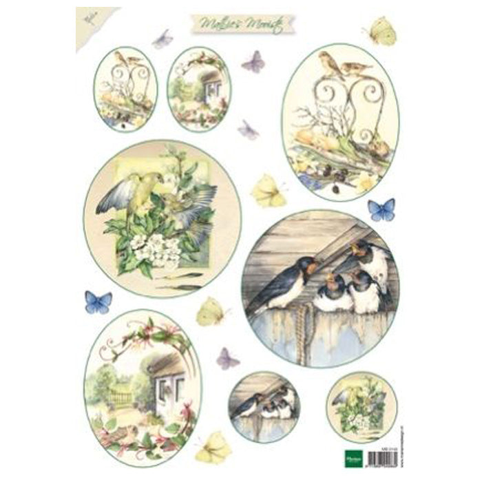 Marianne Design Mattie's Mooiste Flowers 1 Packs Of 10's