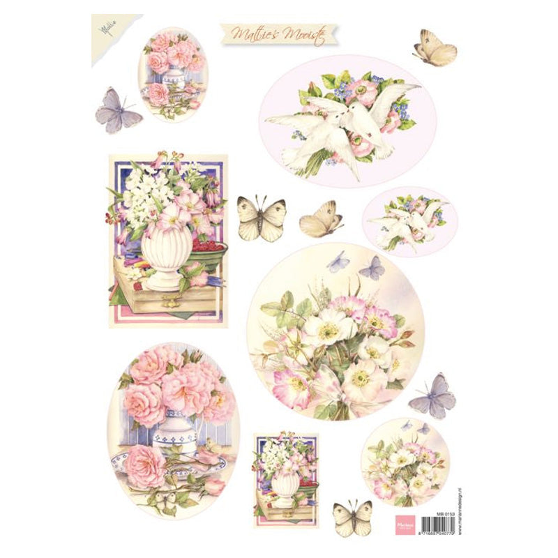 Marianne Design Mattie'smooistesummerflowers2 Packs Of 10's