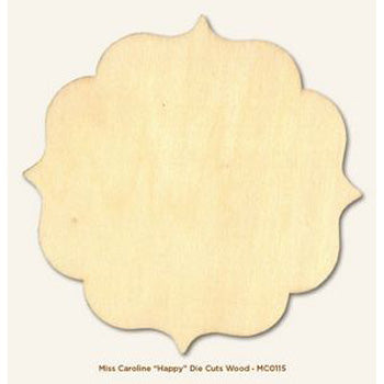 My Minds Eye Happy Wood Die Cut Singles