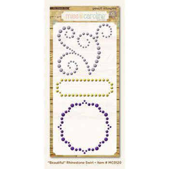 My Minds Eye Beautiful Rhinestone Swirl Singles