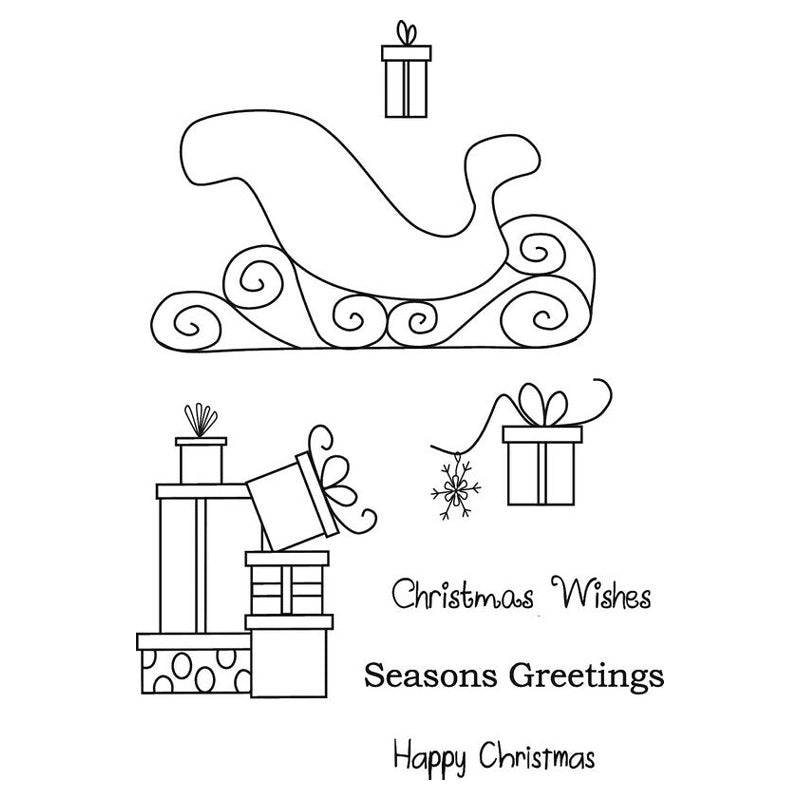 Photocentric Sleigh And Presents