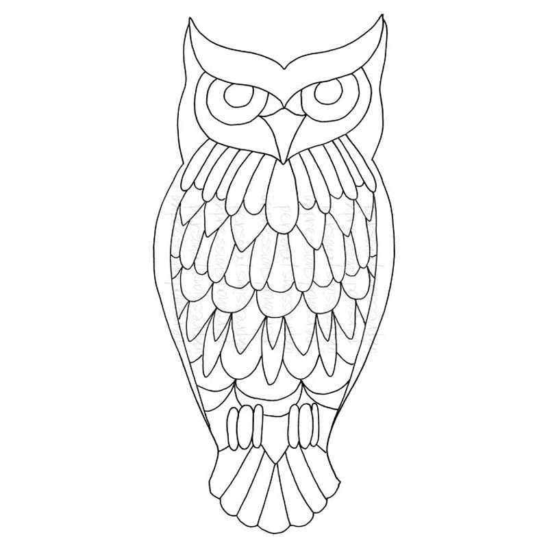 Photocentric Lindsay Mason Zendoodle Big Owl