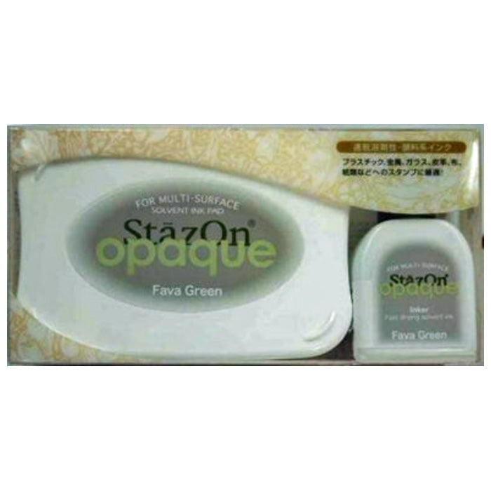 Tsukineko Fava Green Stazon Pad