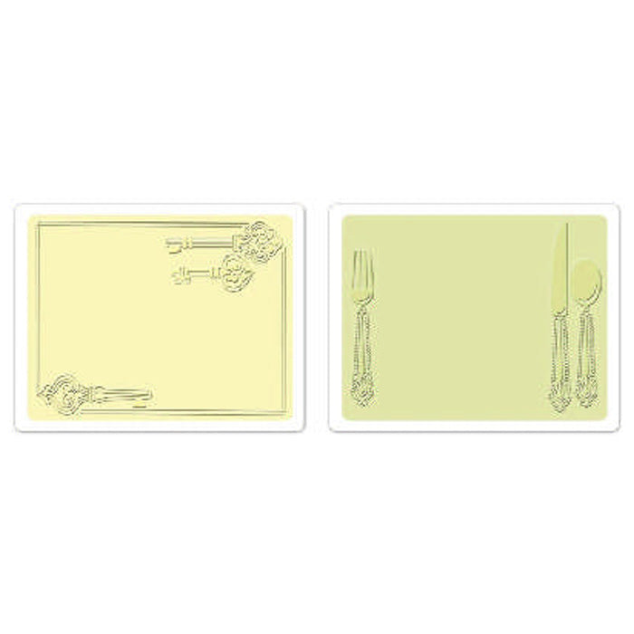 Sizzix 2pk - Place Setting & Keys Set
