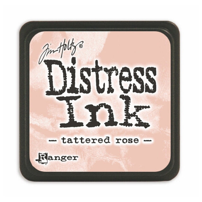 Ranger Distress Ink Pad Mini Tattered Rose
