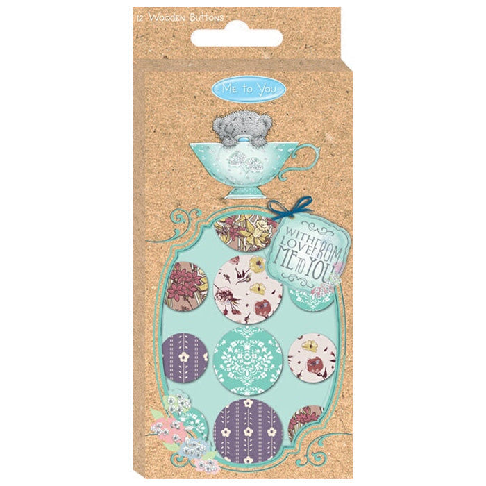 Trimcraft Me To You Mothers Day Wooden Buttons