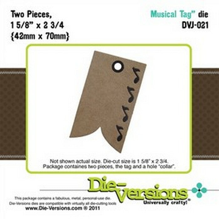 Die-Versions Shapes - Musical Tag