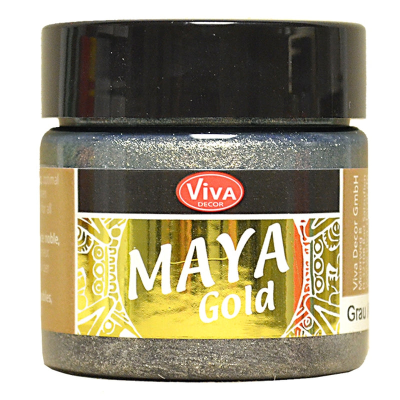 Viva Decor Maya Gold - Grey 801