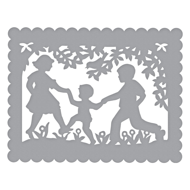 Spellbinders Little Loves A2 Card Front