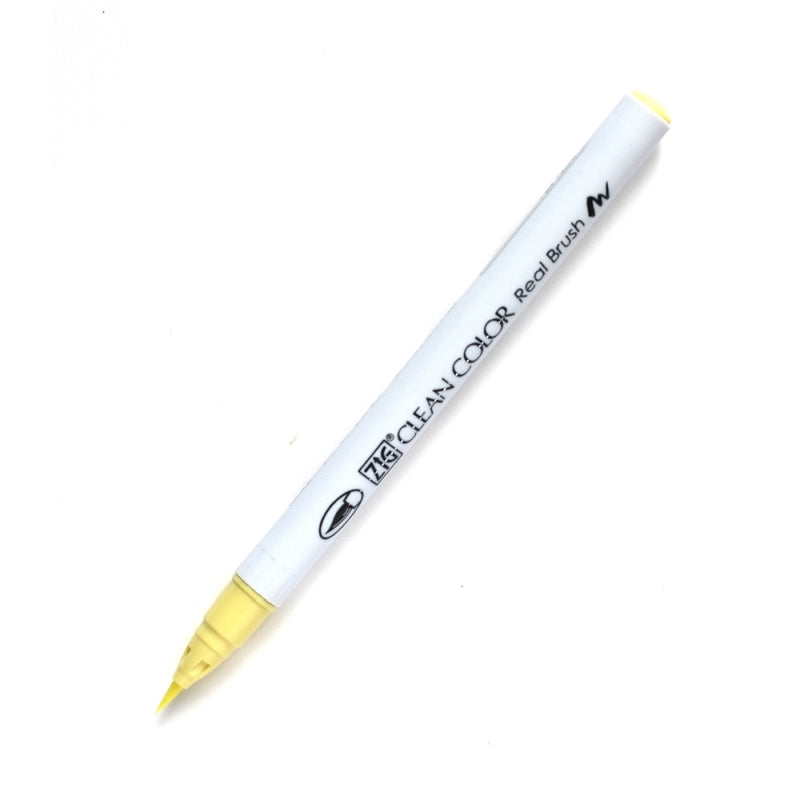 Kuretake Zig Clean Colour Real Brush 055 Pale Yellow