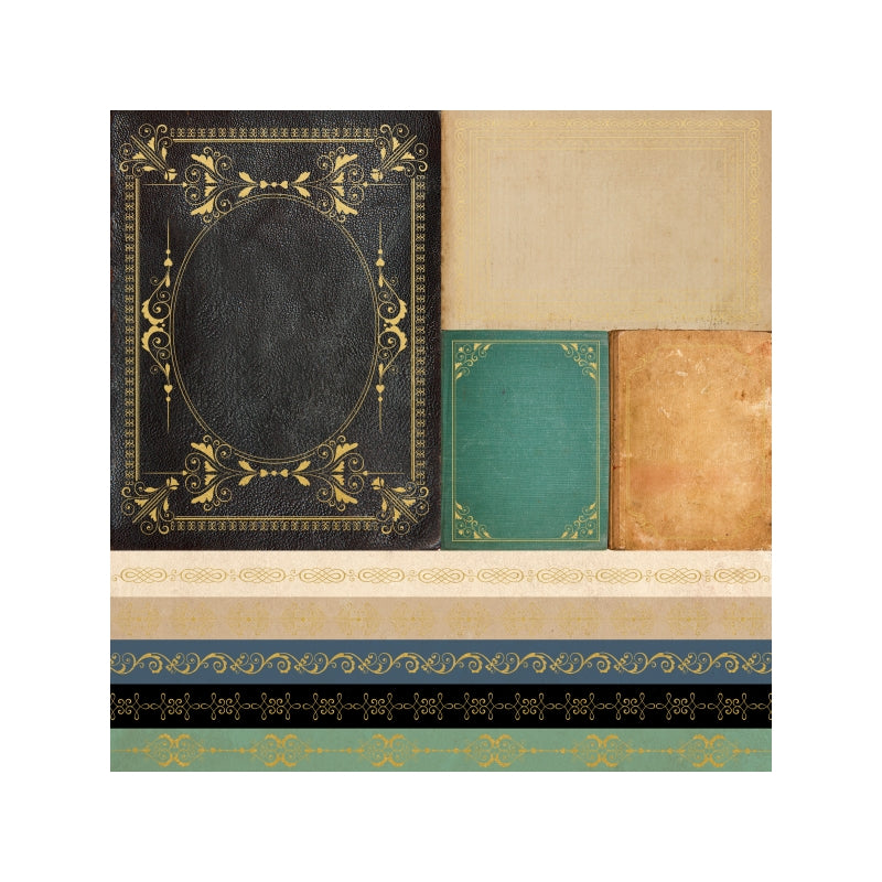 Kaisercraft 12x12 Foil Book Covers Packs Of 10 Sheets