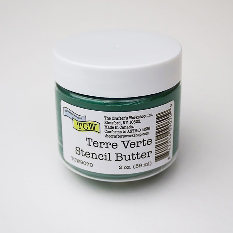 The Crafters Workshop Terre Verte Stencil Butter 2oz