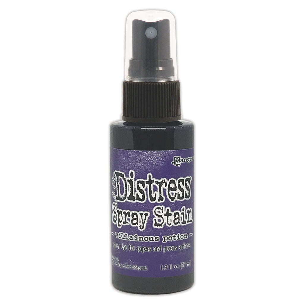 Ranger Distress Spray Stain Villainous Potion