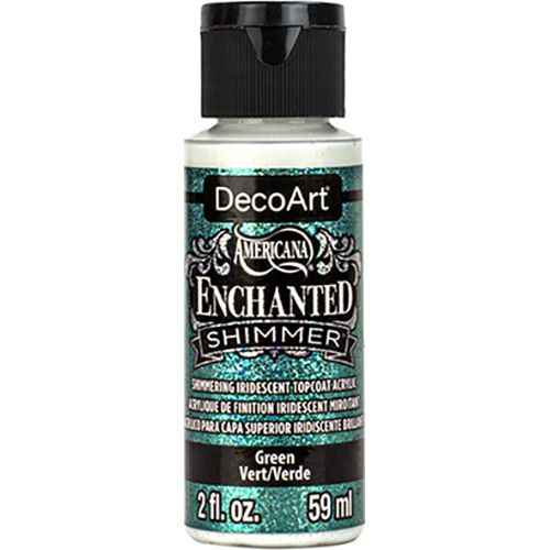 DecoArt Green Enchanted Shimmer - 2oz.