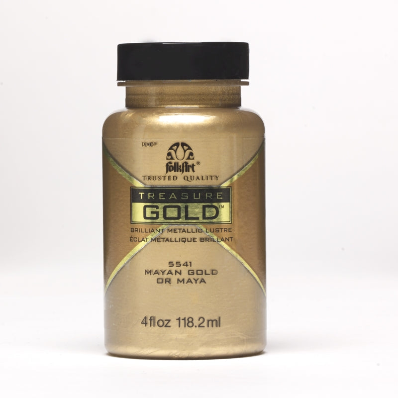 Mayan Gold Folkart Treasure Gold Lustre 4oz