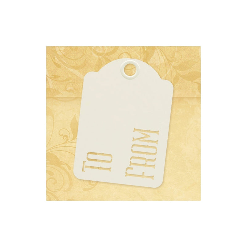 Graphic 45 To & Fromatc Ivory Tags