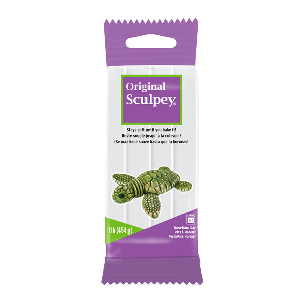 Sculpey Original - White, 1 Lb (454 G)