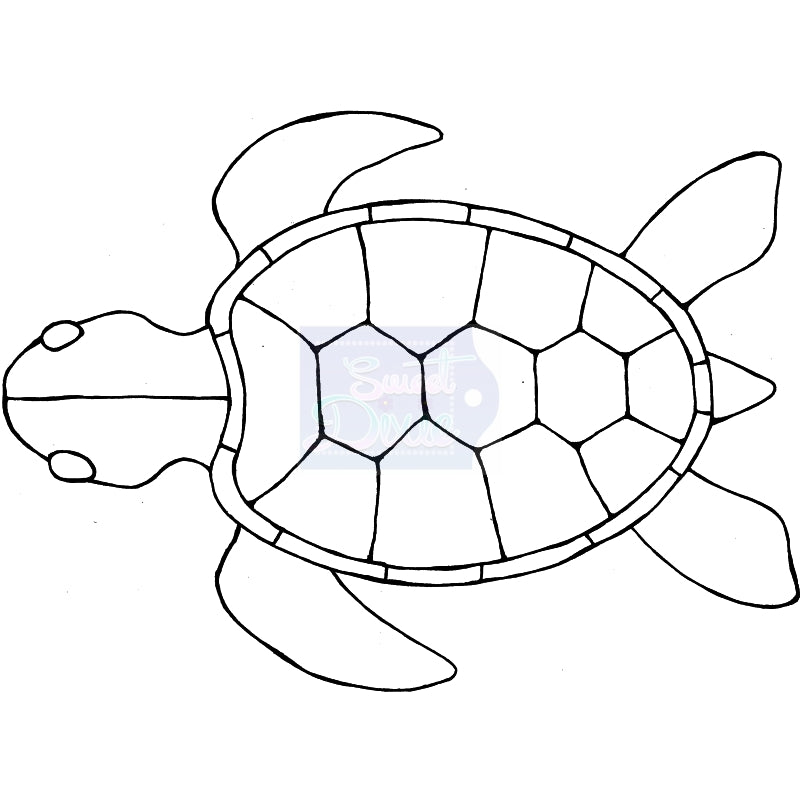 Photocentric Lindsay Mason Zendoodle - Sea Turtle