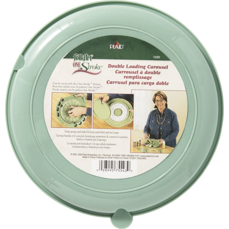 Double-load Paint Palette Carousel