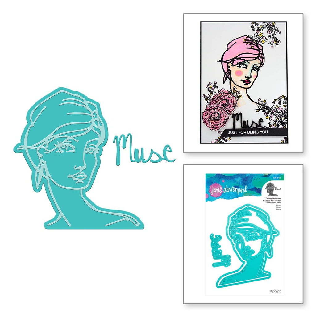 Spellbinders Muse Etched Dies