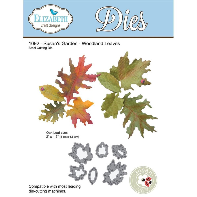 Elizabeth Craft Designs Garden Patch Woodland Leaves