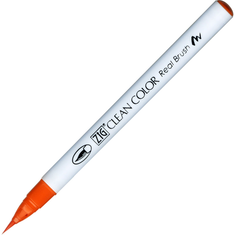 Kuretake Zig Clean Colour Real Brush 070 Orange