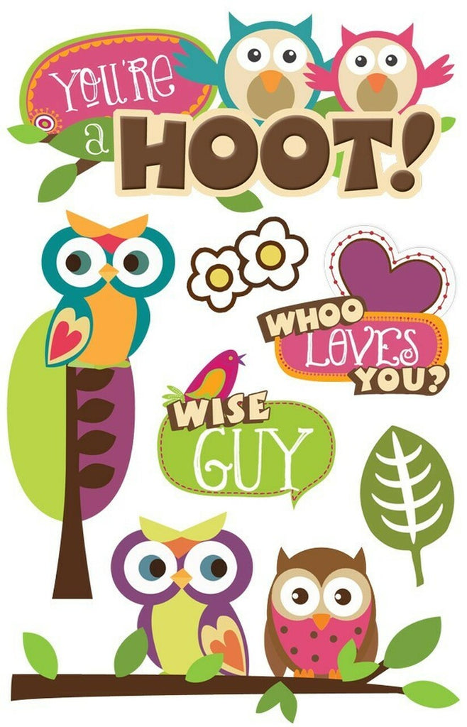 Paper House Productions You're A Hoot - Sticker - 3d
