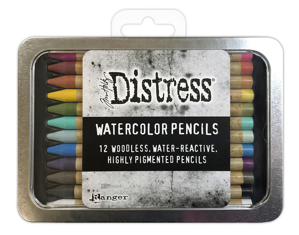 Ranger Tim Holtz Distress Watercolour Pencils Kit 1 (12 Pack)