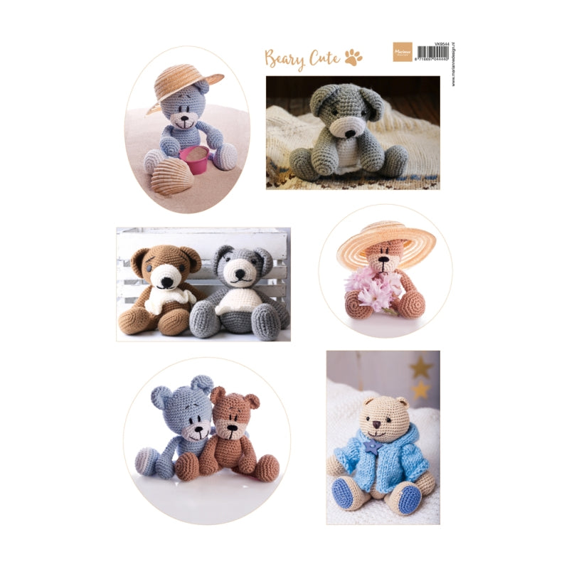 Marianne Design Beary Cute Packs Of 10's