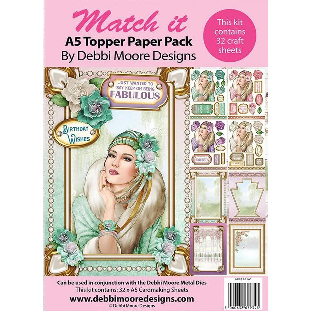 Debbi Moore Designs Match It Art Deco Decadence Cardmaking Set With Forever Code