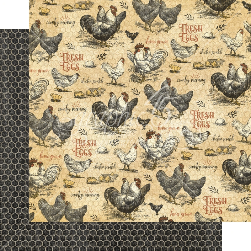 Graphic 45 Locally Grown 12x12 Paper Packs Of 5 Sheets