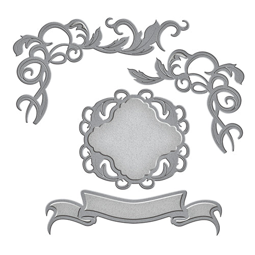 Spellbinders Opulent Flourish Accents