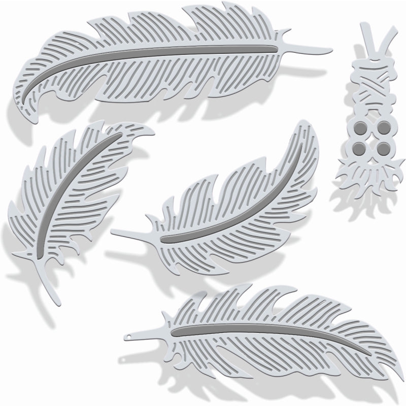 Sue Dix Feathers Sweet Dixie Cutting Die