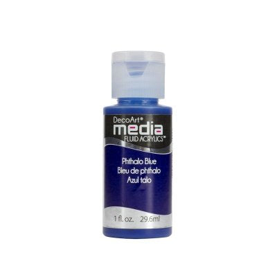 DecoArt Phthalo Blue (Media Paint)