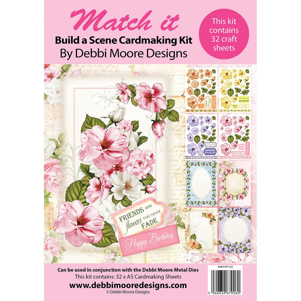 Debbi Moore Designs Match It Pack - Roses In Bloom